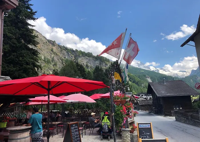 Daire Au Village D'evolene, Bel Avec Terrasse